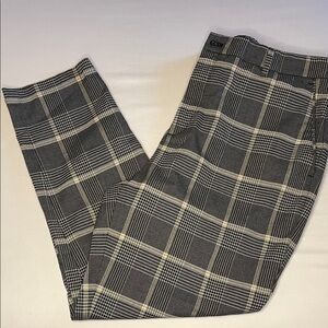 Zara Men's Plaid Pants - Size 36